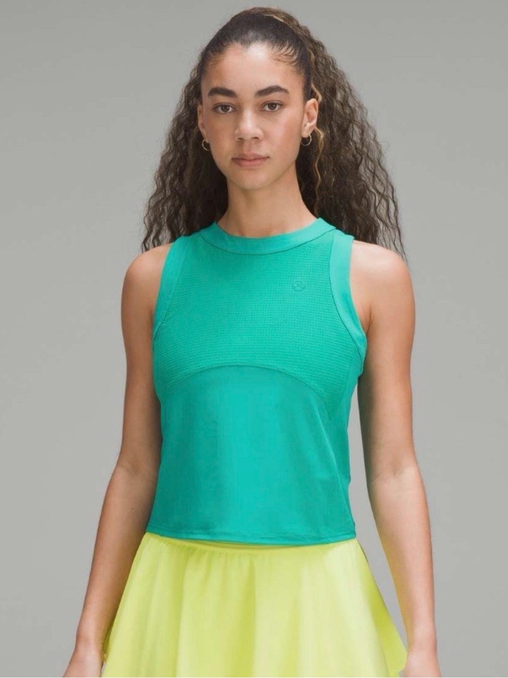 Lululemon Grid-Texture Tennis Tank Top